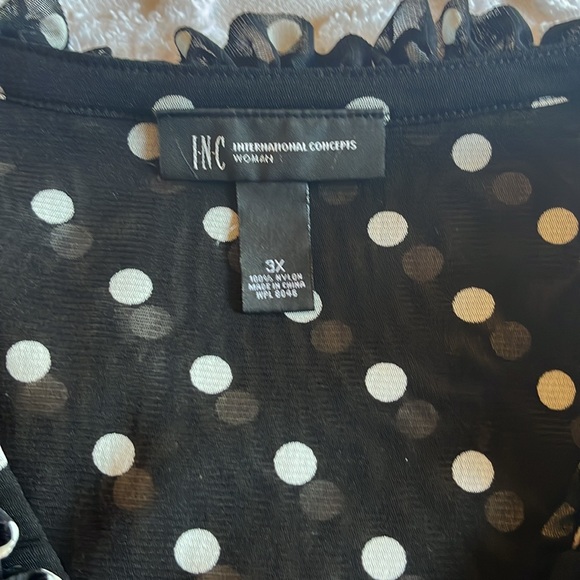 Polka dot blouse - Picture 6 of 9